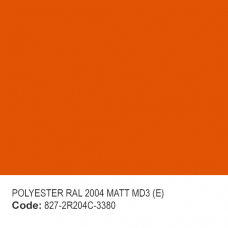 POLYESTER RAL 2004 MATT MD3 (E)
